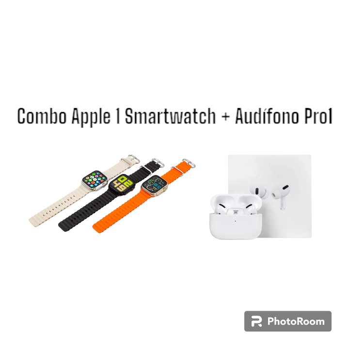 Combo  1 Smartwatch Ultra + Audífono Pro1